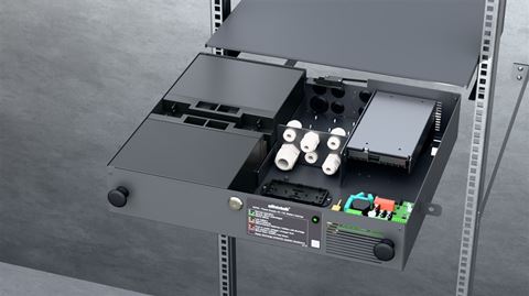 Milleteknik kommer med en helt ny 2HE-serie för säkerhetsanläggningar i 19-tumsrack. Milleteknik kommer med en helt ny 2HE-serie för säkerhetsanläggningar i 19-tumsrack.